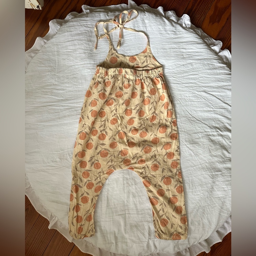 Rylee + Cru Oranges Romper